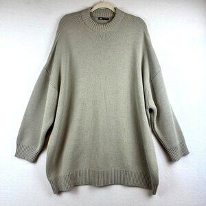 Zara Wool Blend Baggy Sweater Mens Size Small Medium Oversized Street Jetsetter